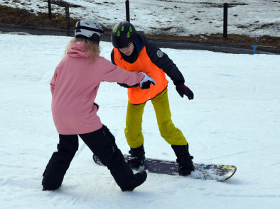 Lyžaři - den druhý