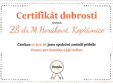 certifikát dobrosti